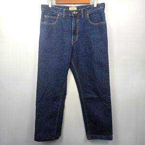 Duke Husband Classic Fit Jeans‎ 32X28 Mens Dark Wash Straight Leg Denim Pants